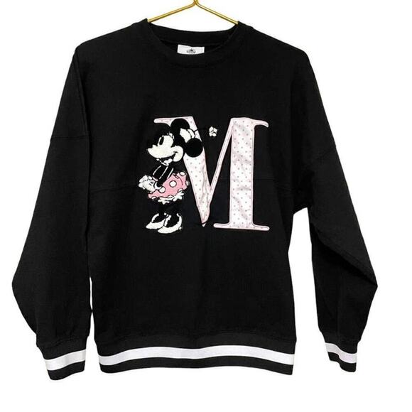 Disney‎ Minnie Mouse Embroidered Spirit Jersey Women's SZ S - Picture 1 of 6